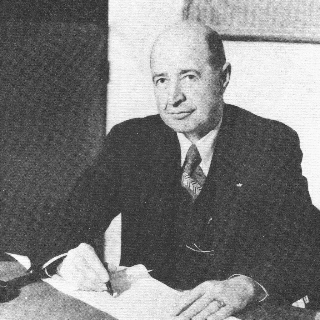 Black and white photo of George A. Foster Sr.